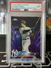 Aaron Judge - PSA 9 - 2018 Topps Chrome #1 - Purple Refractor /299