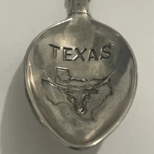Texas Vintage Souvenir Spoon Collectible