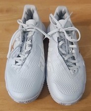 Adidas Geofit Barricade Women  s Tennis Shoe White/Red GW 5034 Size 6 EUC