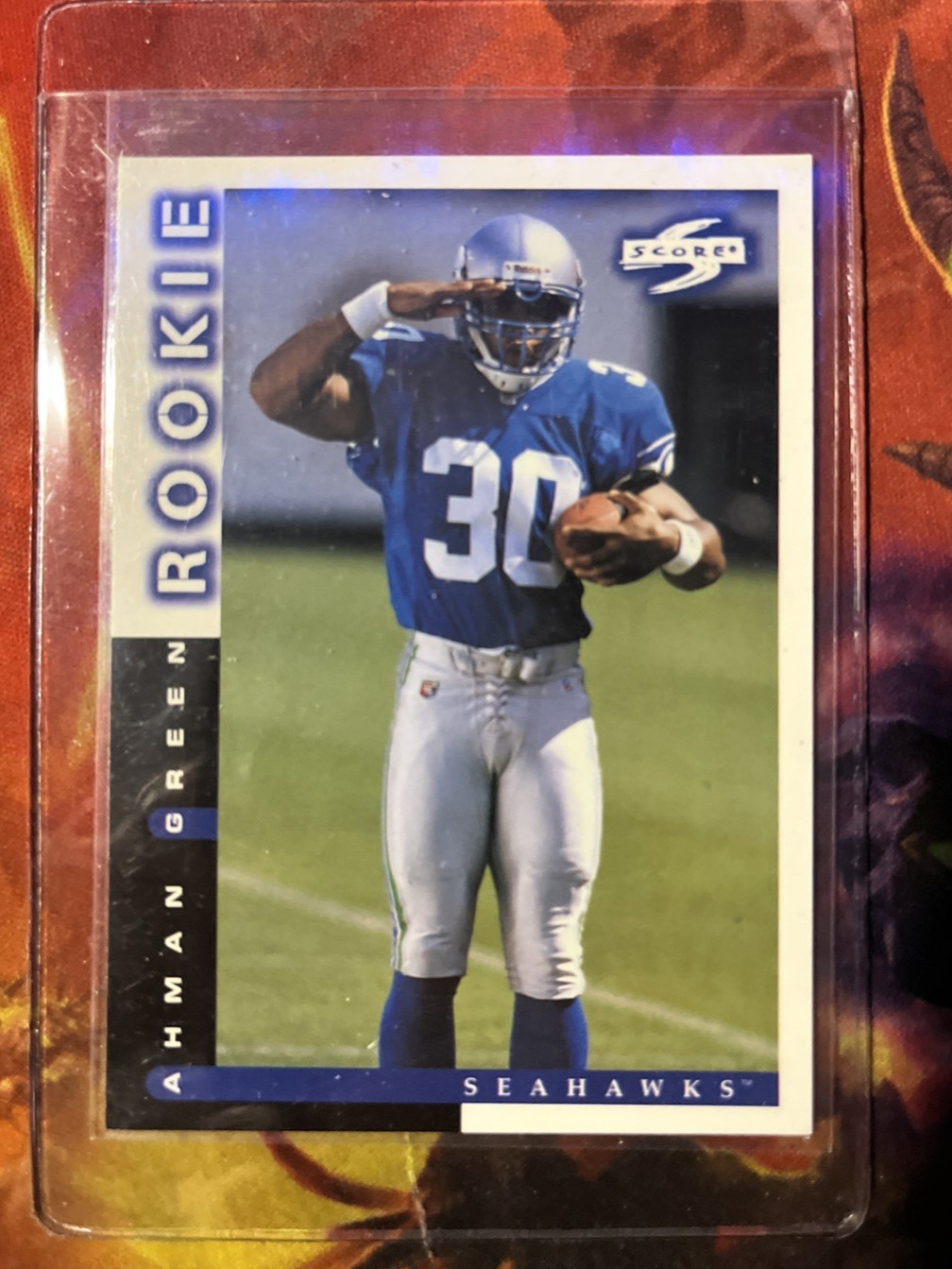 1998 Score Rookie #247 Ahman Green Seattle Seahawks Football Card 