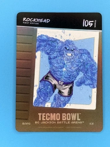 2026 Bo Jackson Battle Arena Tecmo #BO512 Rockhead Blow On It Ice