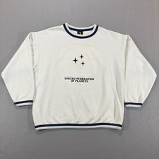 Vintage Star Trek The Experience Crewneck Sweatshirt 90s XL Vegas Hilton