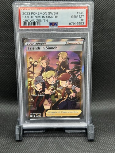 Friends in Sinnoh graded PSA 10 for sale on eBay