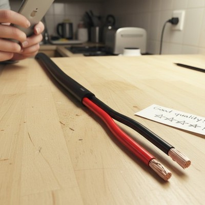 KFZ Kabel 2x4 mm2 10 m Rundkabel Fahrzeugleitung für Auto Anhänger