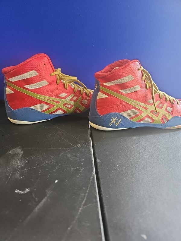 Asics Jordan Burroughs Elite Rare Wrestling Shoes Size 9