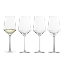 ZWIESEL GLAS Pure Saugivnon White Wine Glasses Set of 4, Dishwasher Safe, Mad...