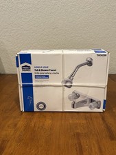 Mobile Home Tub  Shower Faucet Chrome Finish Project Source 0434266 New In Box