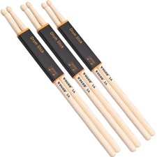 5A Drum Sticks Classic Drumsticks Wood Tip Drumstick 3 Pair