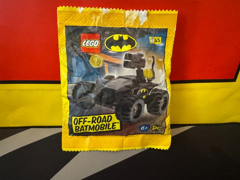LEGO OFF-ROAD BATMOBILE PAPER BAG 212501 NEW & SEALED
