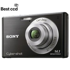 SONY Cyber-shot DSC-W550 Digital Camera W/SD Card Charger Good Condition Tested