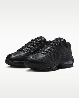 Nike Air Max 95 Big Bubble Black Leather IM0696-001 Men's Size 11.5