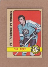 1972-73 TOPPS HOCKEY SYL APPS #11 PENGUINS EX/EXMT *A46659