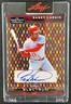 BARRY LARKIN 2025 LEAF ELECTRUM BASEBALL #HC-BL1 THE HARLEQUIN COLL AUTO 1/1