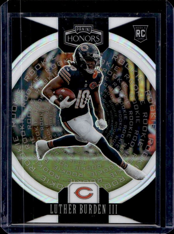 2025 Panini Honors Luther Burden III Rookies RC Rookie #/99 Bears