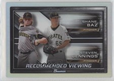 2017 Bowman Draft Recommended Viewing Refractor Steven Jennings Shane Baz 0qc1