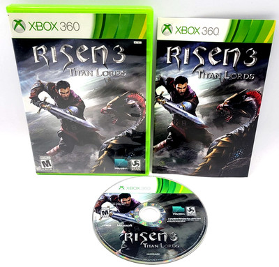 Risen 3: Titan Lords (Microsoft Xbox 360, 2014) CIB COMPLETE IN BOX