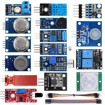 16 In 1 Smart Home Sensor Modules Kit For Arduino Raspberry Pi DIY Parts