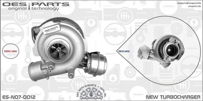 OES PARTS Lader Aufladung Produktlinie OES-PARTS ES-N07-0012 NEW für BMW 5er E39