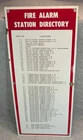 Vintage Power Plant Industrial Porcelain Enamel Fire Alarm Station Sign