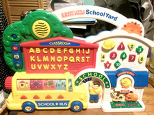 VTech Little Smart School Yard Interactive Educational Toy Tested Works