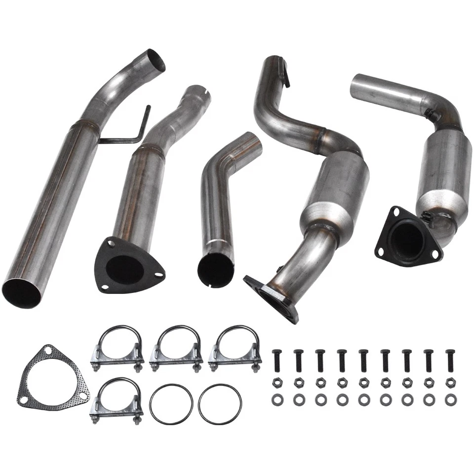 Convertidor catalítico Fit 2006 2007 2008 2009 GMC Savana 2500/3500 4,8 L/6,0 L Foto 2 de 4