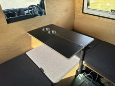 Birch Folding Swivel Table Top For Benz Sprinter For Ram ProMaster For Transit