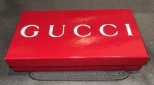 Gucci Gift Burgundy Box Authentic From 9 x5 x1.75 w/Ribbon