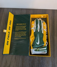 Nike Vapor Jet 3.0 Green Bay Packers On Field Football Gloves XL
