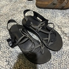 Chaco ZX2 Classic Black White Sandals    Size...