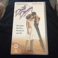 DIRTY DANCING - VHS Video Tape - Iconic Patrick Swayze  Jennifer Grey 80's Film