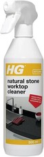 HG Natural Stone Kitchen, Quartz, Granite Worktop Cleaner & Marble Cleaner 500ml