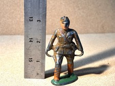 Vintage Barclay Manoil Metal Toy Soldier -STRETCHER BEARER - Antique 1930's