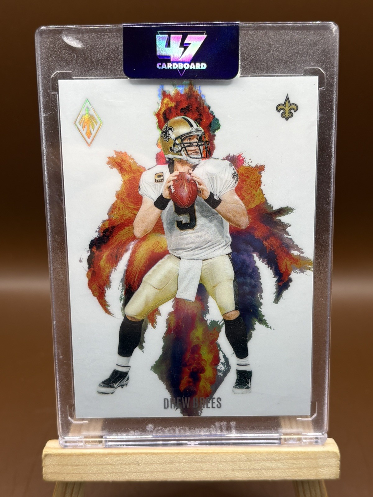 2024 Panini Phoenix DREW BREES Color Blast SSP Case Hit Saints