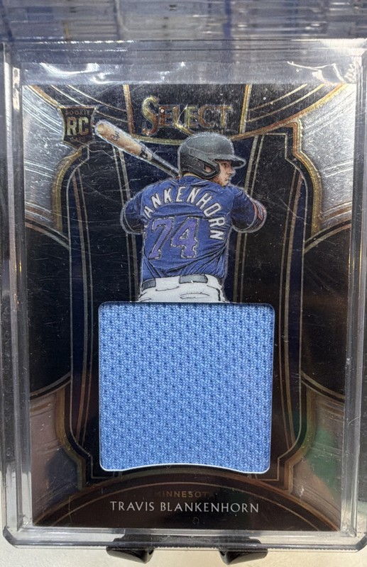 2021 Panini Select - Rookie Jumbo Swatches Travis Blankenhorn #RJS-TB (MEM, RC)