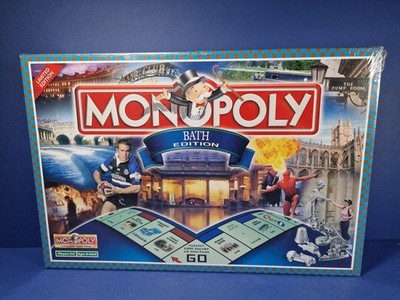 Vintage MONOPOLY Bath Edition Tisch Brettspiel Hasbro 2005 - NEU & VERSIEGELT