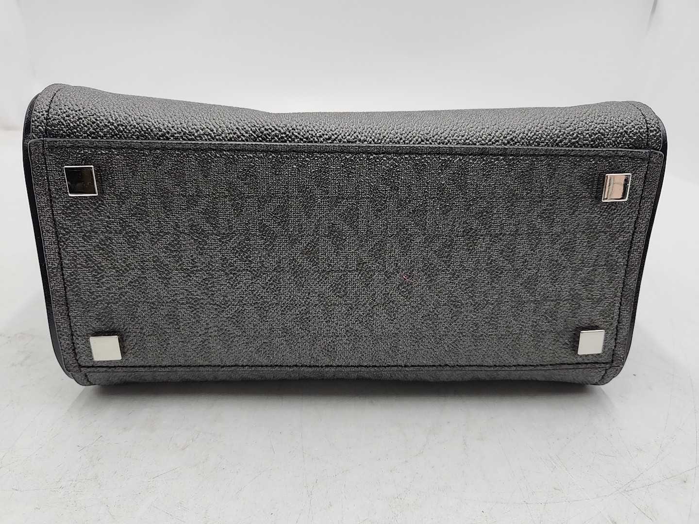 NEW Michael Kors Taryn Convertible Leather Crossbody Tote Bag - Black thumbnail 5