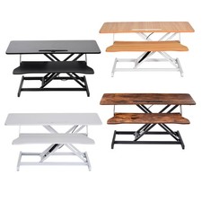 Standing Desk Converter 37" Wide Height Adjustable Sit Stand Riser