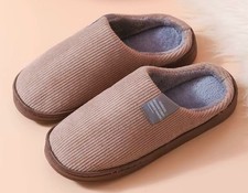 Indoor Unisex Non Slip Soft Plush Slippers