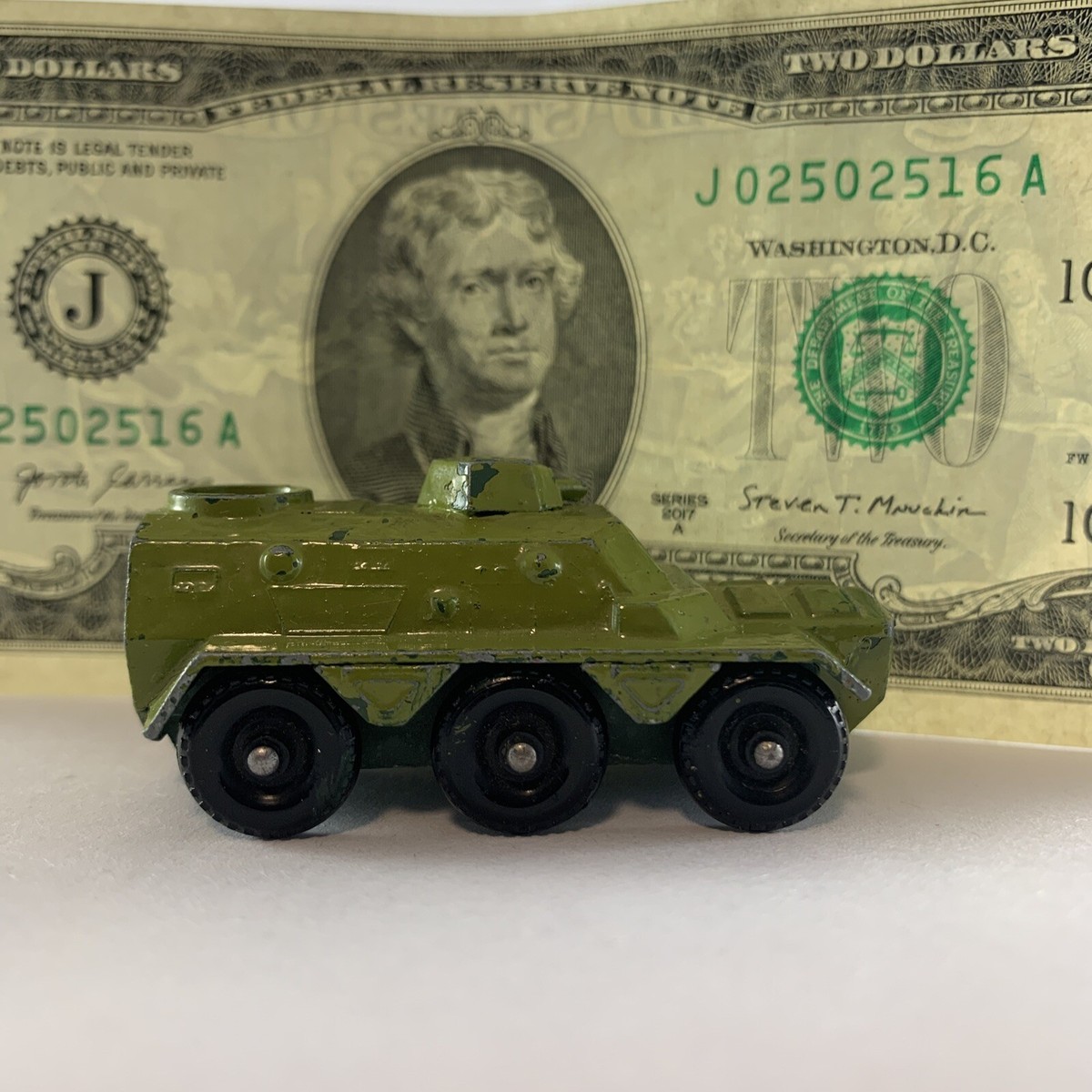 LESNEY MATCHBOX No. 54 Saracen Personnel Carrier Painted C LESNEY MATCHBOX No. 54 Saracen Personnel Carrier Painted C