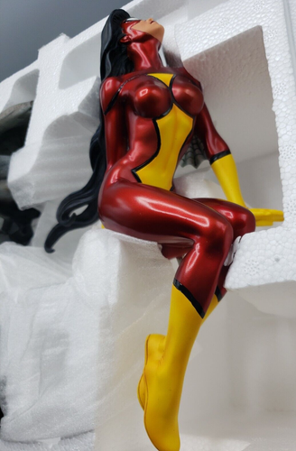 Bowen Designs Spider-Woman Full Size Statue Mark Newman 🔥NIB #48/800 BRAND NEW! - Picture 11 of 21