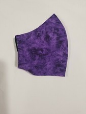 Handmade Washable Face Mask With Filter Pocket and Elastic For The Ears