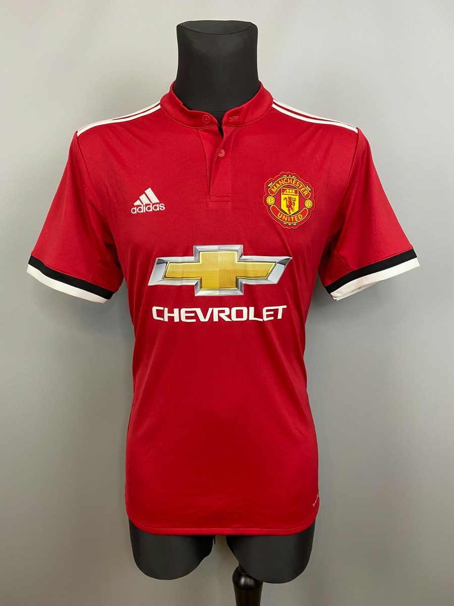 MANCHESTER UNITED 2017 2018 HOME SHIRT FOOTBALL SOCCER ADIDAS