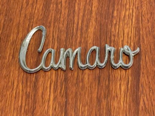 1970-74 Chevrolet Camaro #3974594 Fender Trunk Emblem Chevy