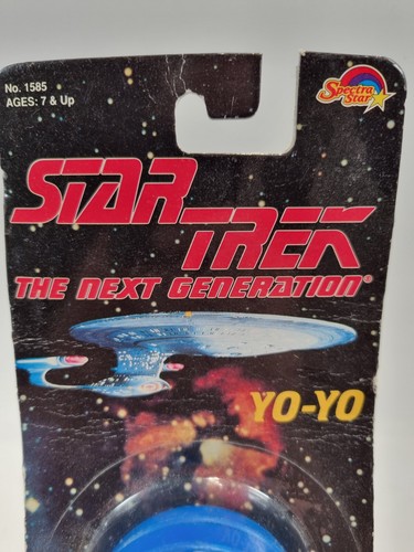 Star Trek The Next Generation Yo-Yo Spectra Star Vintage New Sealed 1993 - Picture 2 of 4