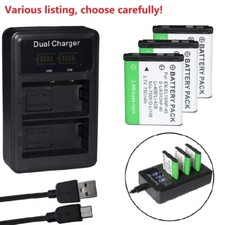 EN-EL10 Battery or charger for Nikon Coolpix S80 S200 S210 S220 S230 S500 S510