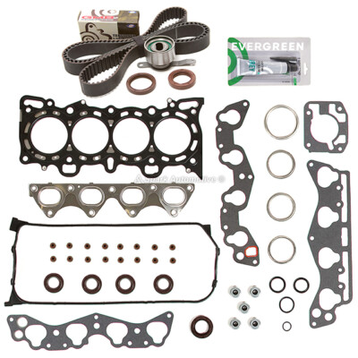 Honda Civic Head Gasket Set Head Gasket Set With Bolts For 1996-2000 Honda Civic Del Sol 1.6L SOHC D16Y 2005 Honda Civic Valve Cover Gasket - Foto 14