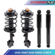 4PCS Front Rear Struts w/ Coil Spring Shock Absorbers For Honda Pilot Acura MDX