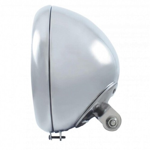 United Pacific 86-11 Harley HeritageFat BoySofttail 7" Chrome Headlight 32188 - Picture 2 of 2