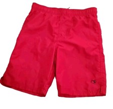 Op Ocean Pacific Youth Boy's M 8 Lined Drawstring Swim Trunk Board Shorts