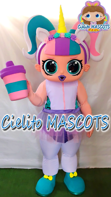 Mascot Unicorn Lol Costume Best Little Unicorn Lol Doll Factory Sale